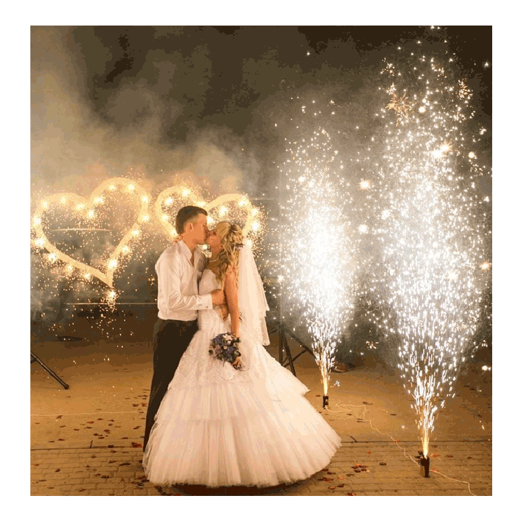 Организация пиротехнического шоу на свадьбу  Ессентуки | essentuki.salutsklad.ru