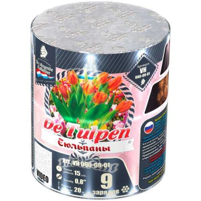 Тюльпаны Батарея салютов купить в Ессентуках | essentuki.salutsklad.ru