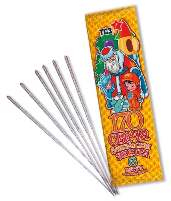 170 мм. Экстра Бенгальские огни купить в Ессентуках | essentuki.salutsklad.ru