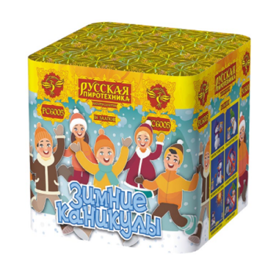 Зимние каникулы 36 Батарея салютов купить в Ессентуках | essentuki.salutsklad.ru