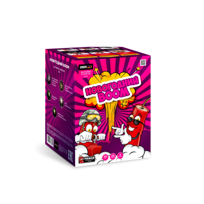 Новогодний BOOM Фейерверк купить в Ессентуках | essentuki.salutsklad.ru